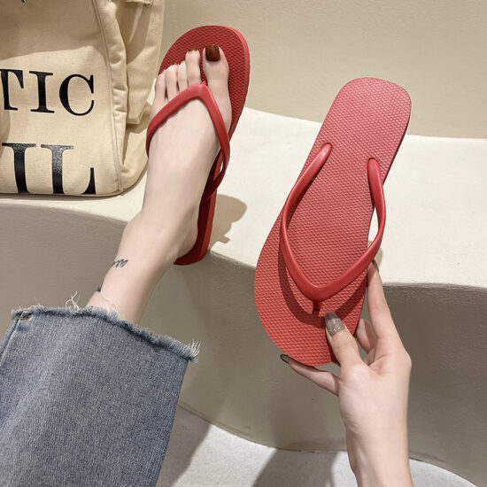 Durable unisex summer beach slides with soft sole and anti-slip grip
