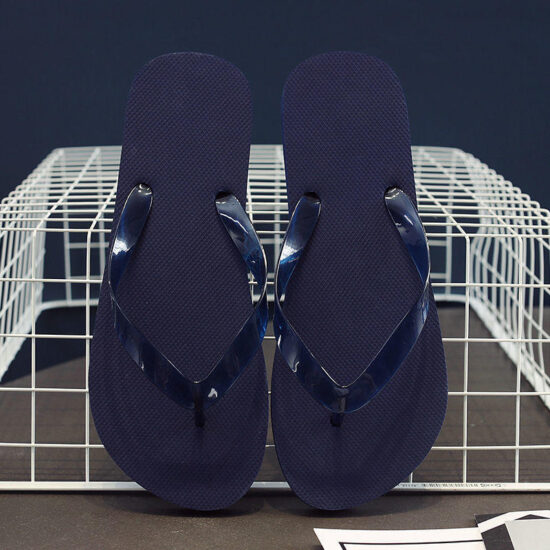 Custom outdoor PE flip flops with high quality straps
