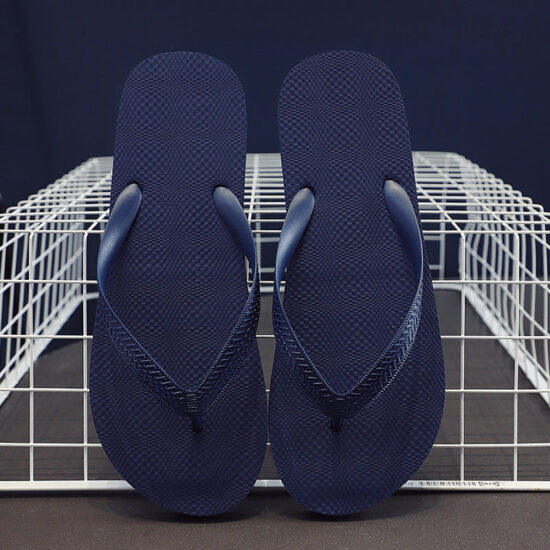 Custom unisex PE summer flip flops
