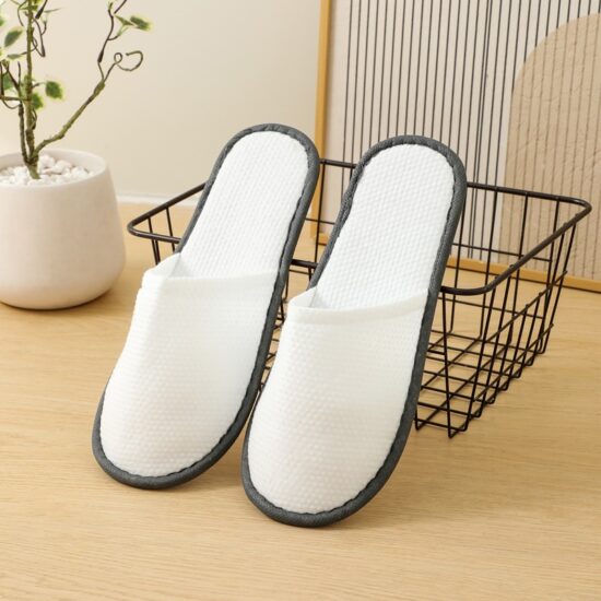 closed toe hotel slippers