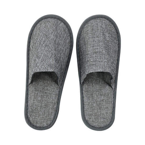closed toe hotel slippers