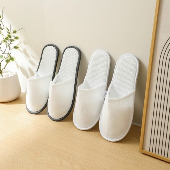 closed toe hotel slippers