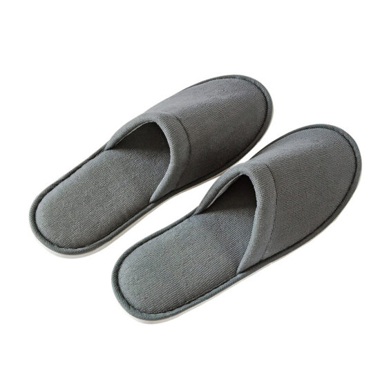 custom logo hotel slippers