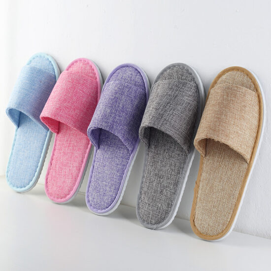 disposable hotel spa slippers